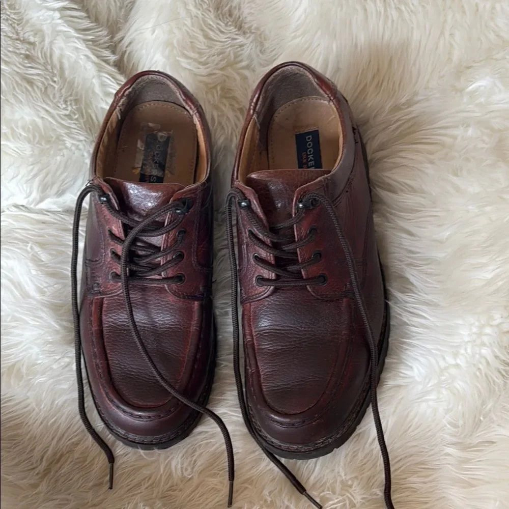 Dockers Men's Brown Leather Shoes